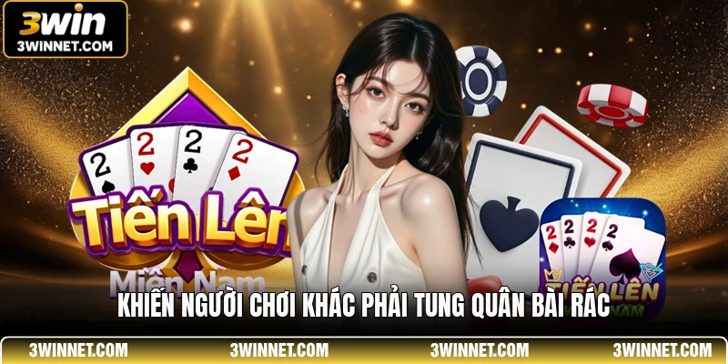Khiến người chơi khác phải tung quân bài rác