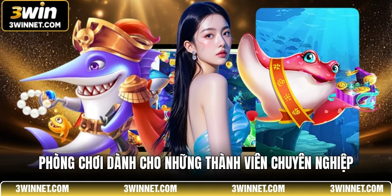 Phòng chơi dành cho những thành viên chuyên nghiệp